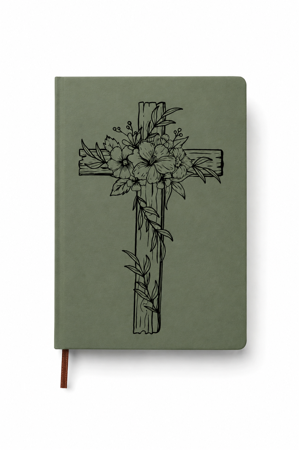 The Floral Cross | Faith Journal